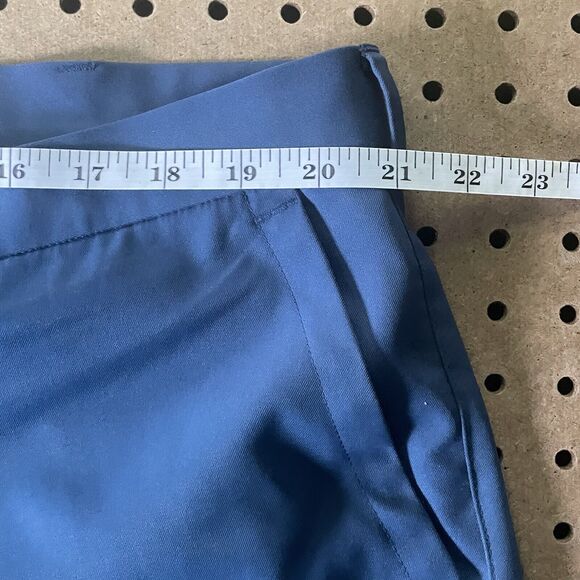 Peter Millar Crown Salem Performance Golf Chino Shorts Wicking Blue Size 42 Men - Picture 8 of 10